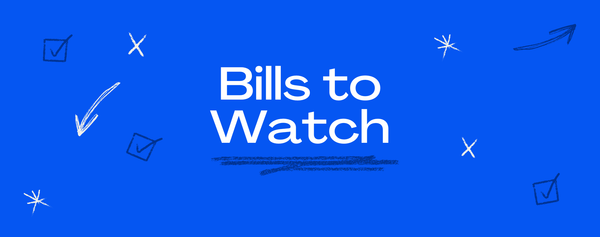 Legislation Round-up, July 11th